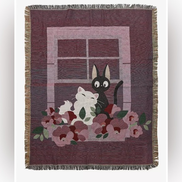 Hot Topic Bedding Kikis Delivery Service Jiji And Lily Tapestry